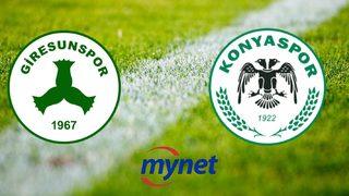 Giresunspor Konyaspor maçı ne zaman, saat kaçta? Giresunspor Konyaspor maçı hangi kanalda?