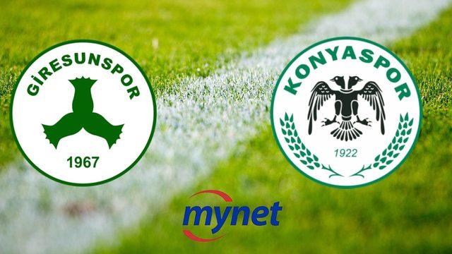 Giresunspor Konyaspor maçı ne zaman, saat kaçta? Giresunspor Konyaspor maçı hangi kanalda?