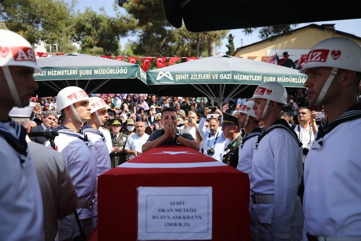 Şehit Astsubay Okan Meteöz, Mersin'de son yolculuğuna uğurlandı G5