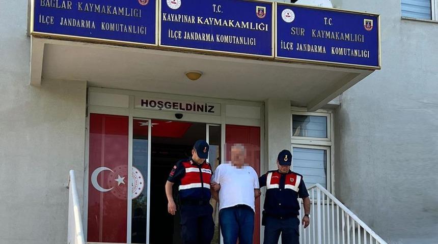Diyarbakır'da 18 yıl kesinleşmiş hapis cezası bulunan firari hükümlü yakalandı