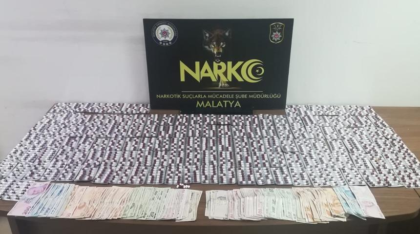 Malatya'da uyuşturucu operasyonunda 2 zanlı tutuklandı