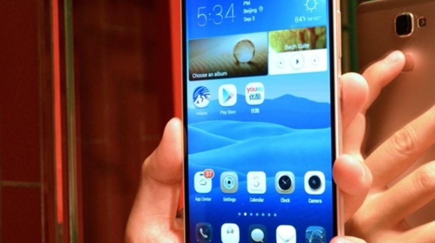 Huawei Mate S modeli g&ouml;r&uuml;ld&uuml;