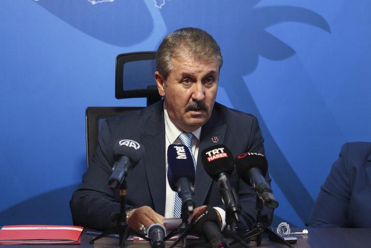 BBP Genel Başkanı Destici, MKYK toplantısı öncesinde konuştu: G3