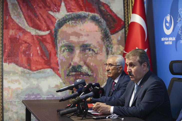 BBP Genel Başkanı Destici, MKYK toplantısı öncesinde konuştu: G5