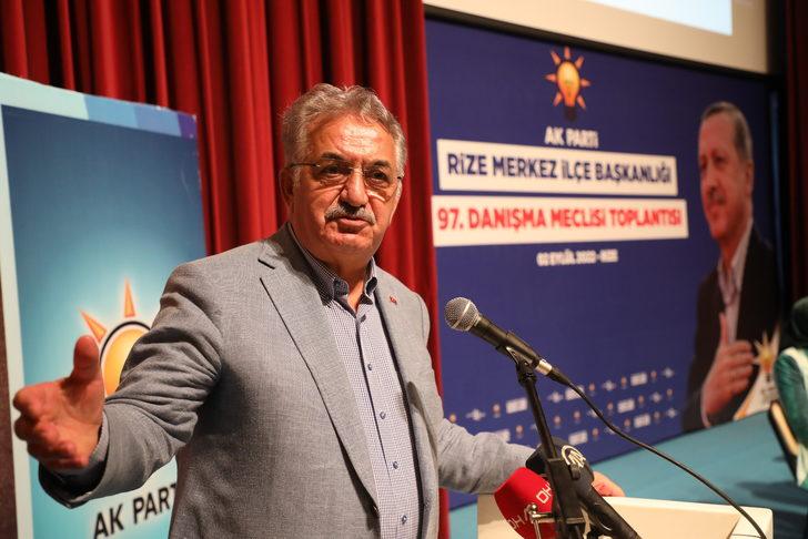 AK Parti Genel Başkan Yardımcısı Yazıcı, Rize'de partililere seslendi: G1