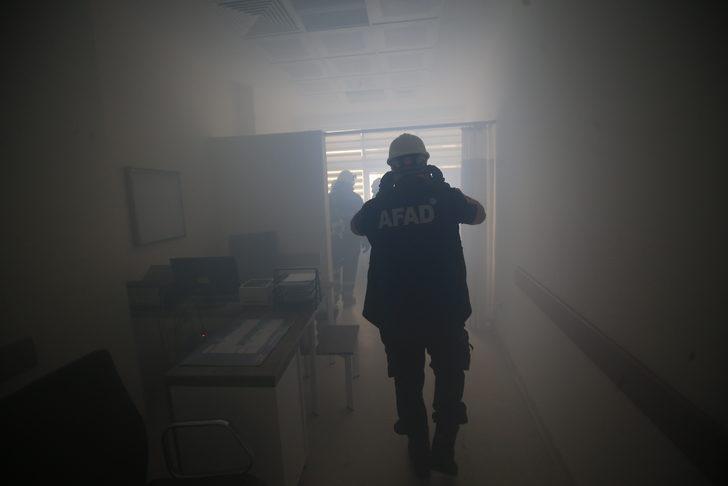 Kırklareli Eğitim ve Araştırma Hastanesinde yangın tatbikatı yapıldı G5