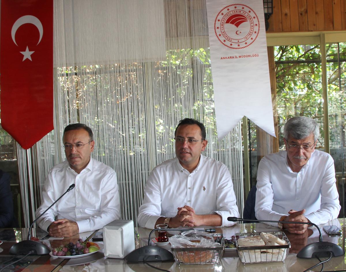 Tarım ve Orman Bakan Yardımcısı Gizligider, Beypazarı'nda &ccedil;ift&ccedil;ilerle buluştu: