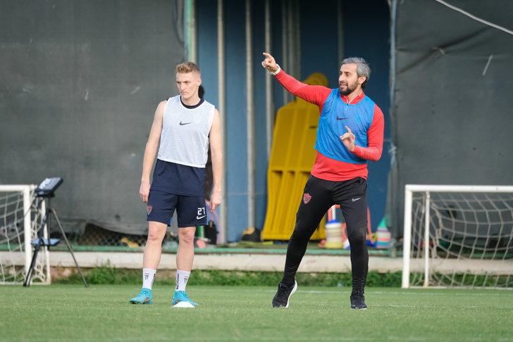 Hatayspor, Adana Demirspor maçının hazırlıklarına devam etti G2