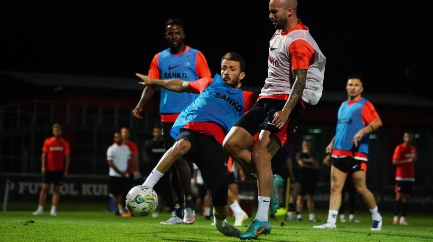 Gaziantep FK, Galatasaray maçı hazırlıklarını sürdürdü