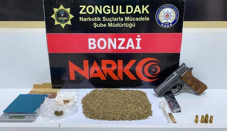 Zonguldak'ta uyuşturucu operasyonunda yakalanan 3 zanlıdan biri tutuklandı G2