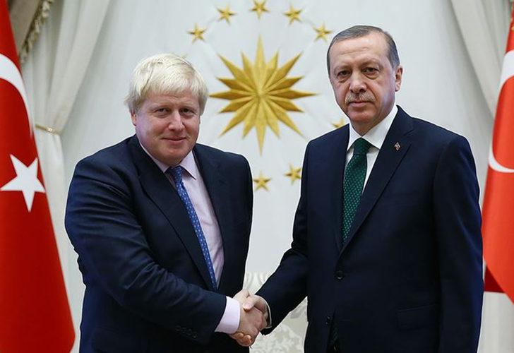 Cumhurbaşkanı Erdoğan'dan Boris Johnson ile kritik görüşme