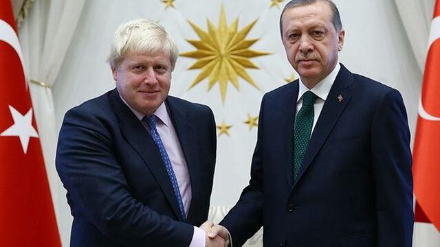 Cumhurbaşkanı Erdoğan'dan Boris Johnson ile kritik görüşme