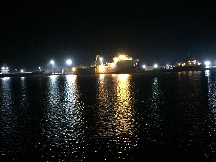 "Barbaros Hayrettin Paşa" sismik araştırma gemisi, Ünye Limanı'na geldi G1