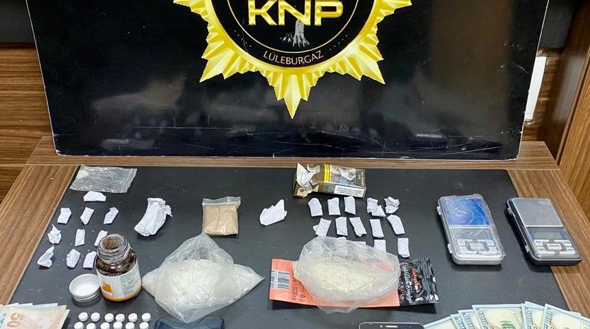 Kırklareli'nde uyuşturucu operasyonunda 2 kişi yakalandı