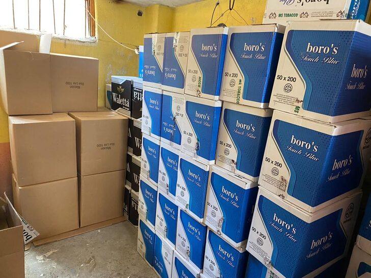 Adana'da 18 milyon 325 bin makaron ele geçirildi G2