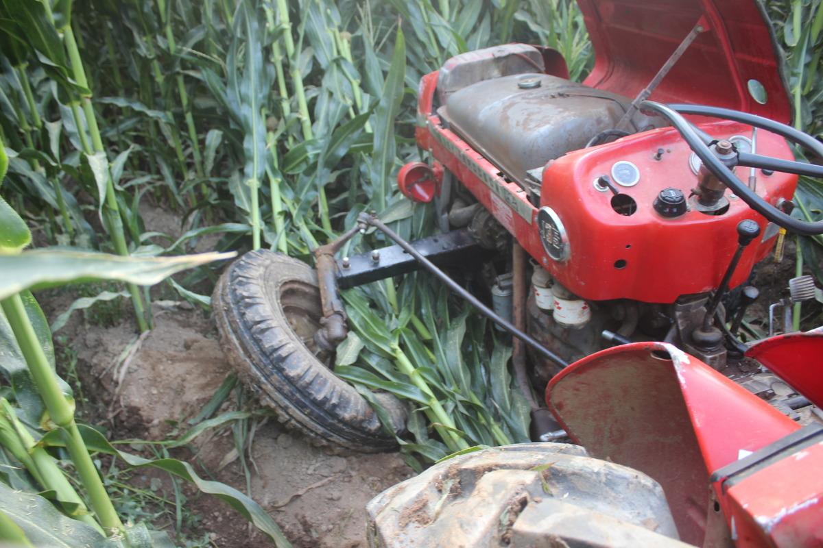 İzmir'de tarım iş&ccedil;ilerini taşıyan trakt&ouml;rle kamyon &ccedil;arpıştı, bir kişi &ouml;ld&uuml;, 13 kişi yaralandı