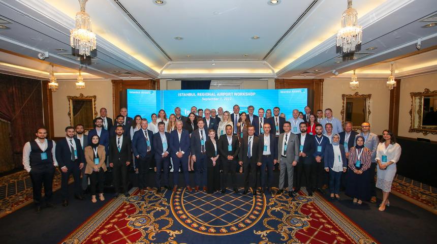 İstanbul Havalimanı Avrupa'dan bölgesel havalimanlarının yöneticilerini ağırladı
