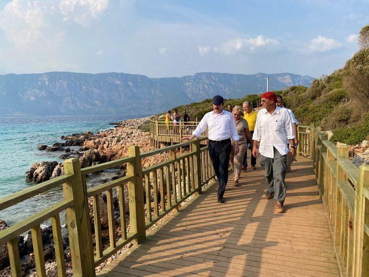 Sedir Adasındaki Kedrai Antik Kenti'nde kazı çalışması sürüyor G2