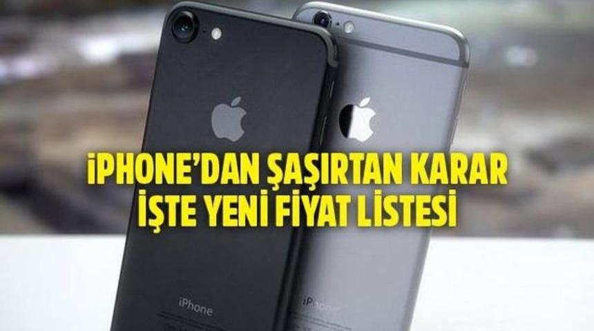iPhone'dan Flaş Karar Fiyatlar Yarı Yarıya İndi iPhone Yeni Fiyat Listesi