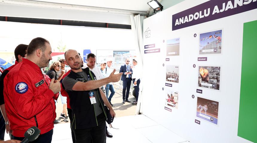 TRT Genel Müdürü Sobacı, AA'nın TEKNOFEST KARADENİZ'deki standını ziyaret etti