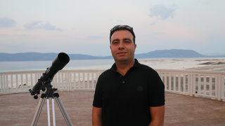 Salda Gölü'nde gökyüzü gözlemi yapılıyor