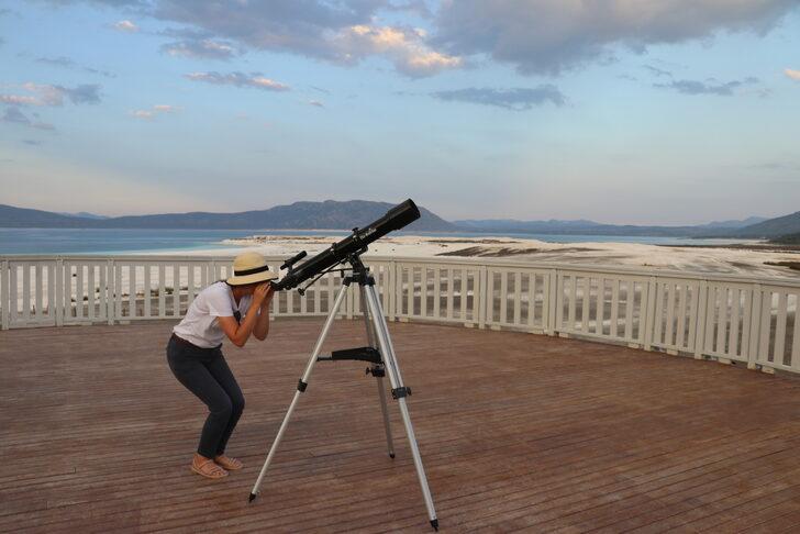 Salda Gölü'nde gökyüzü gözlemi yapılıyor G2