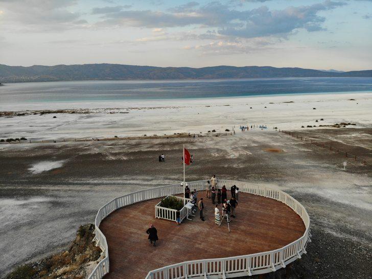 Salda Gölü'nde gökyüzü gözlemi yapılıyor G5