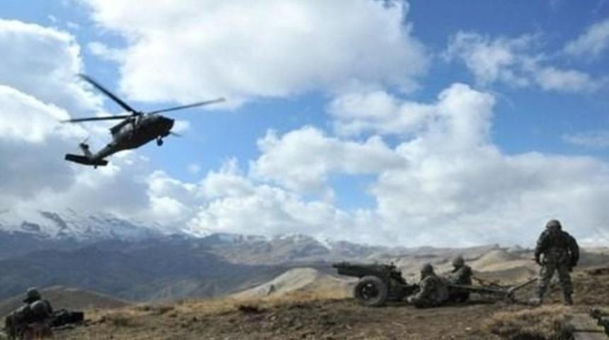 TSK terörist sığınak, barınak ve depolarını imha etmek amacıyla operasyon başlattı