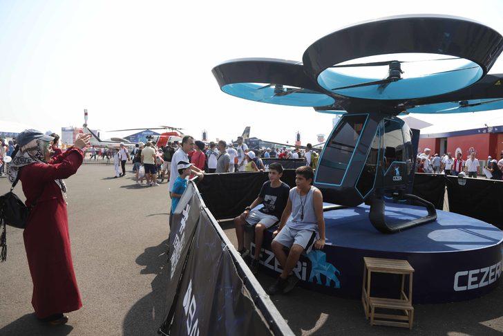 Türkiye'nin ilk uçan arabası Cezeri TEKNOFEST KARADENİZ'de ilgi görüyor G2