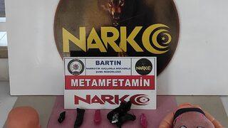 Bartın'da oyuncak bebek içine gizlenmiş uyuşturucu ele geçirildi