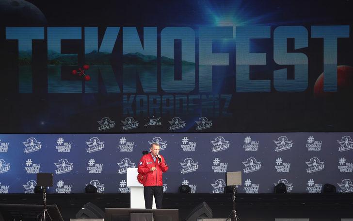 Cumhurbaşkanı Erdoğan, TEKNOFEST KARADENİZ 2022'de konuştu: (2) G1