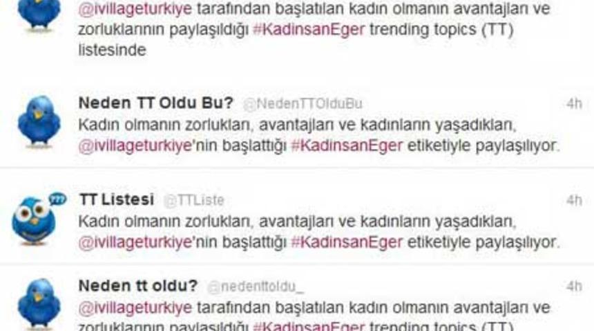 iVillage TT Listesinde Birinci Sıraya &Ccedil;ıktı !