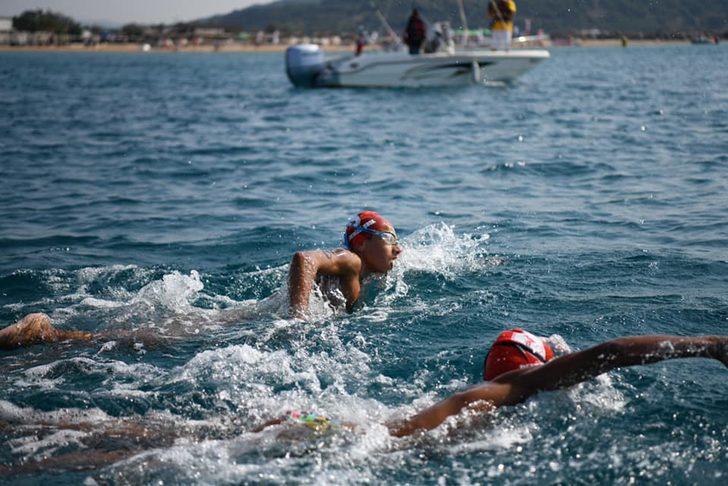 Saros Köfezi'nde "Açık Su Yüzme Şampiyonası" başladı G1