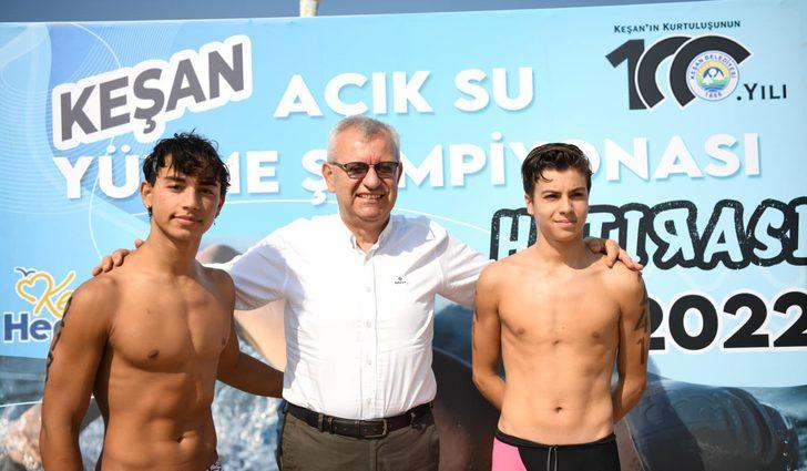 Saros Köfezi'nde "Açık Su Yüzme Şampiyonası" başladı G3