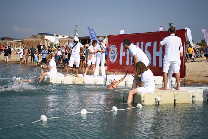 Saros Köfezi'nde "Açık Su Yüzme Şampiyonası" başladı G4