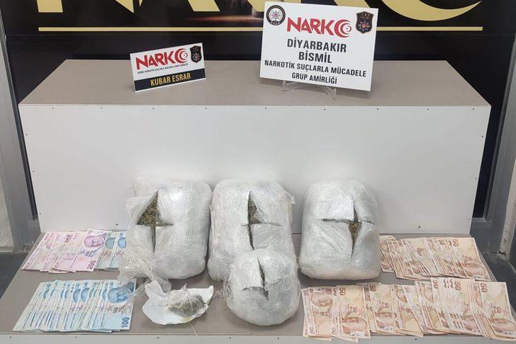 Diyarbakır'da buğday çuvalında uyuşturucu ele geçirildi G3