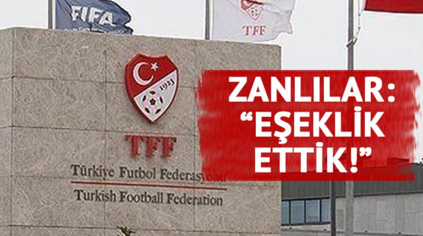 TFF saldırısını düzenleyen zanlılardan şoke eden ifade: "Alkollüydük, eşeklik ettik!"
