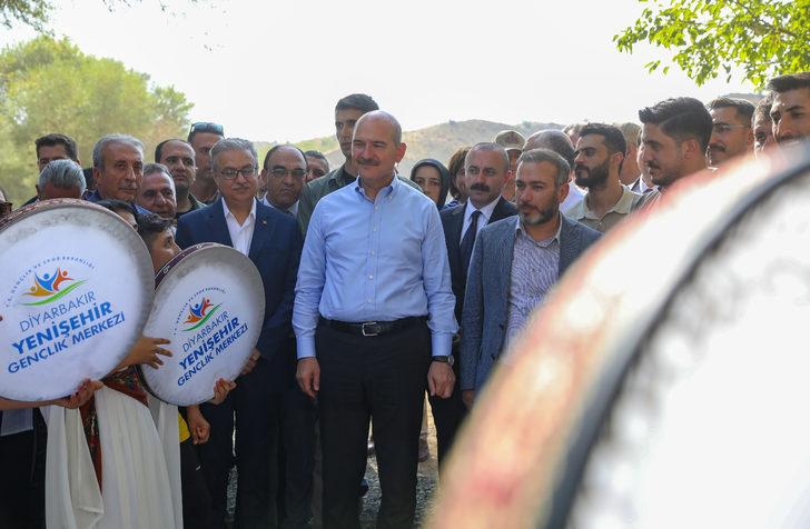 İçişleri Bakanı Süleyman Soylu, Diyarbakır Lice'de gençlerle buluştu: G2