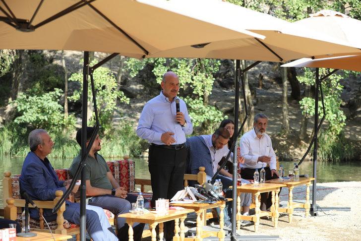 İçişleri Bakanı Süleyman Soylu, Diyarbakır Lice'de gençlerle buluştu: G4
