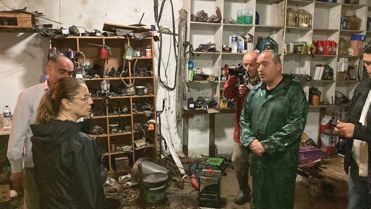 Bartın Valisi Arslan, sağanaktan etkilenen bölgelerde incelemede bulundu G2