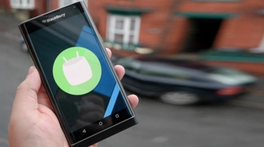 BlackBerry Priv Marshmallow ile görüntülendi