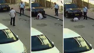 Korkunç görüntüler! 2 el daha ateş ettikten sonra sigara içti…