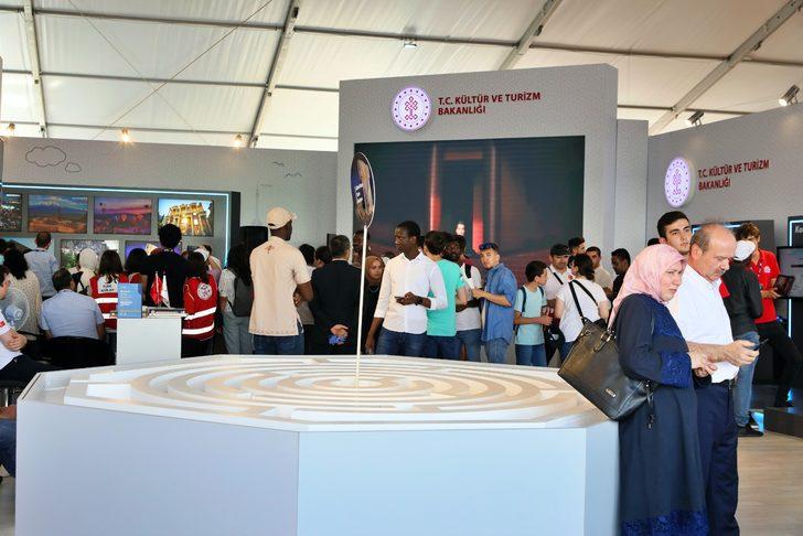 TEKNOFEST'te Kültür ve Turizm Bakanlığı standında çeşitli etkinlikler düzenlendi G1