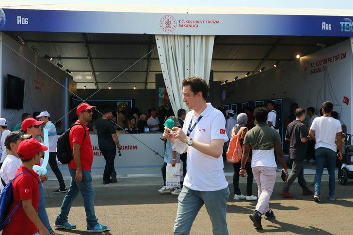 TEKNOFEST'te Kültür ve Turizm Bakanlığı standında çeşitli etkinlikler düzenlendi G2
