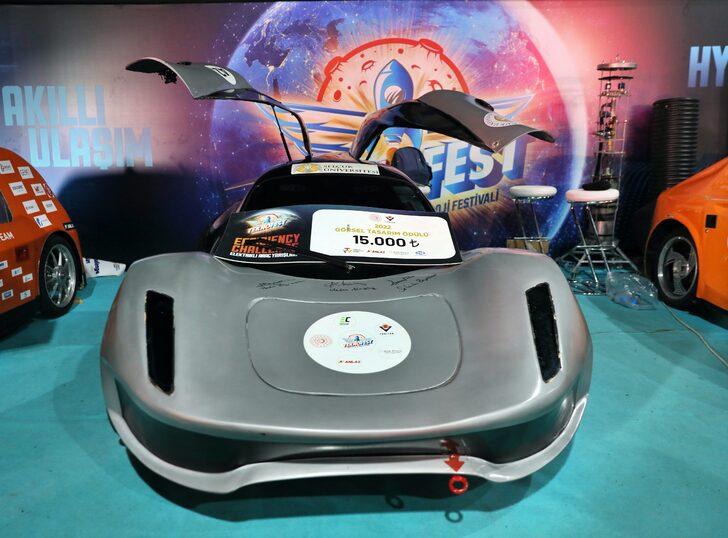 "Görsel tasarım ödülü" alan elektrikli araç "Aparslan" TEKNOFEST KARADENİZ'de G2