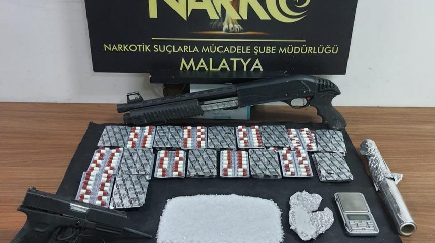 Malatya'da uyuşturucu operasyonunda 6 şüpheli tutuklandı