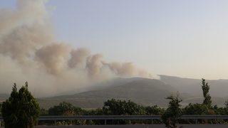 Bir orman yangını daha... İki mahalle boşaltıldı