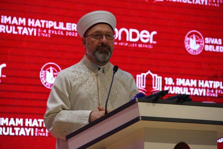Diyanet İşleri Başkanı Erbaş, Sivas'ta 19. İmam Hatipliler Kurultayı'nda konuştu: G5