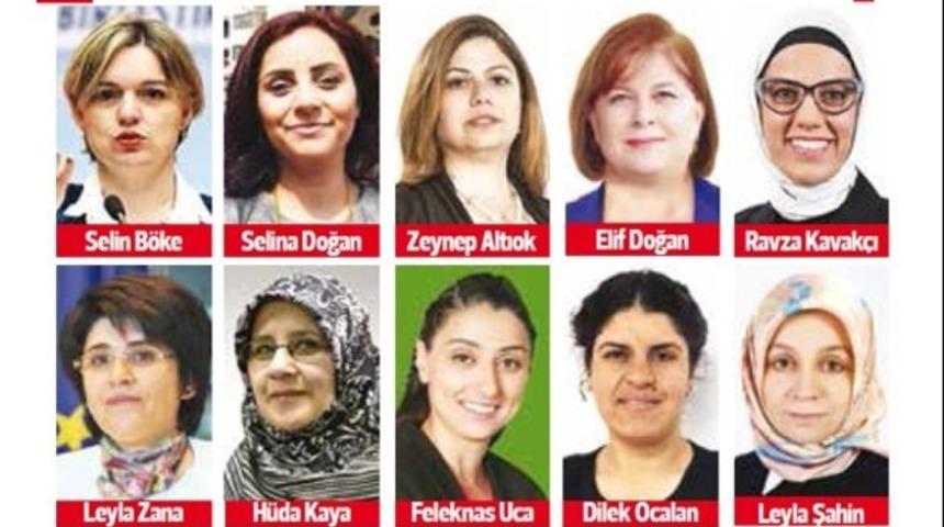 Bu kez 96 kadın vekil
