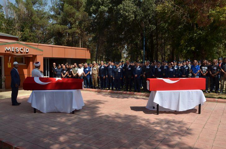 Batman'da yelken kanadın düşmesi sonucu hayatını kaybeden 1'i emekli 2 asker için tören G1
